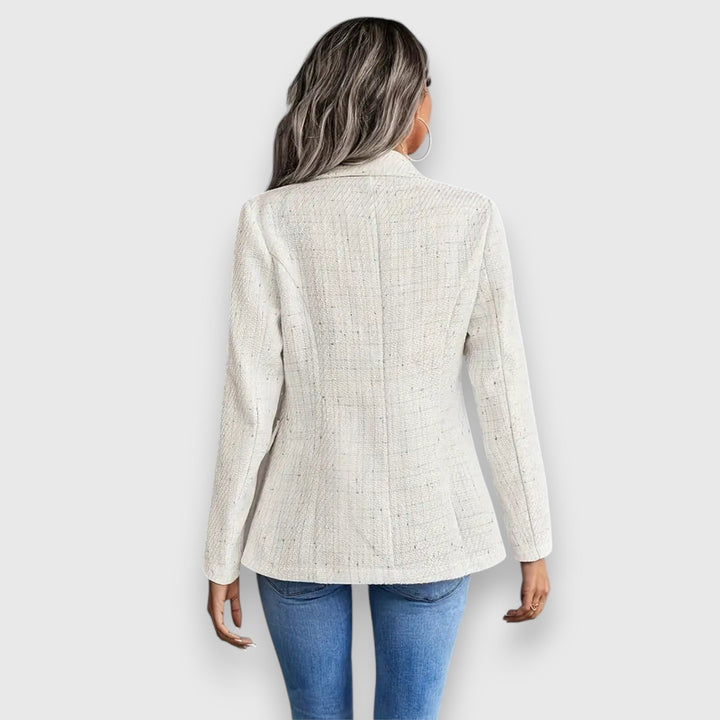 Marta | Blazer de tweed para días cálidos