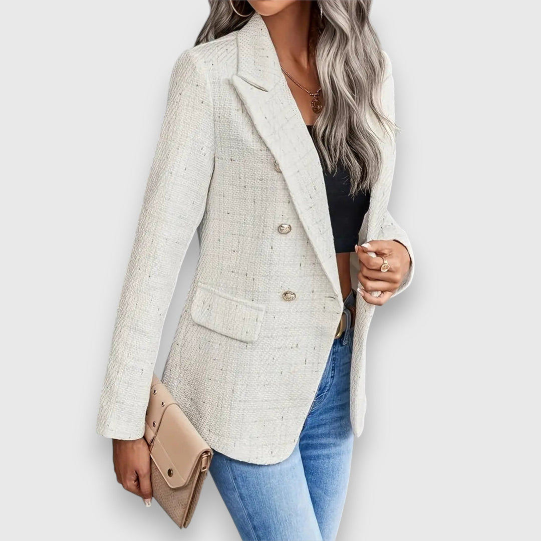 Marta | Blazer de tweed para días cálidos