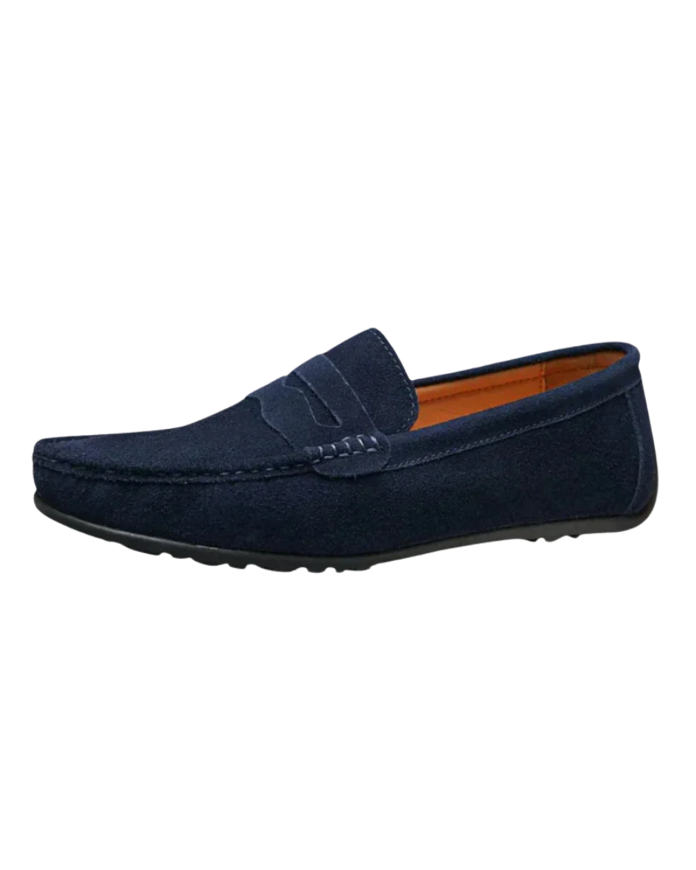 Martín | Mocasines penny de ante azul marino