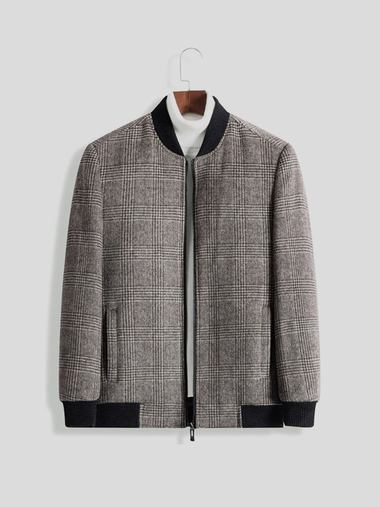 Mateo | Chaqueta de vestir en tonos café