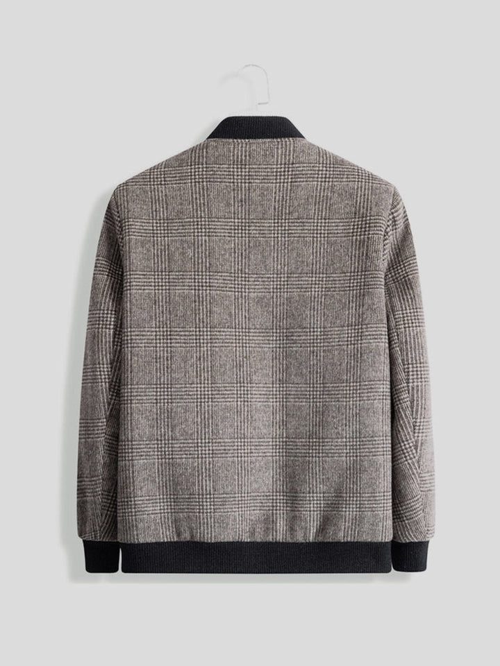 Mateo | Chaqueta de vestir en tonos café