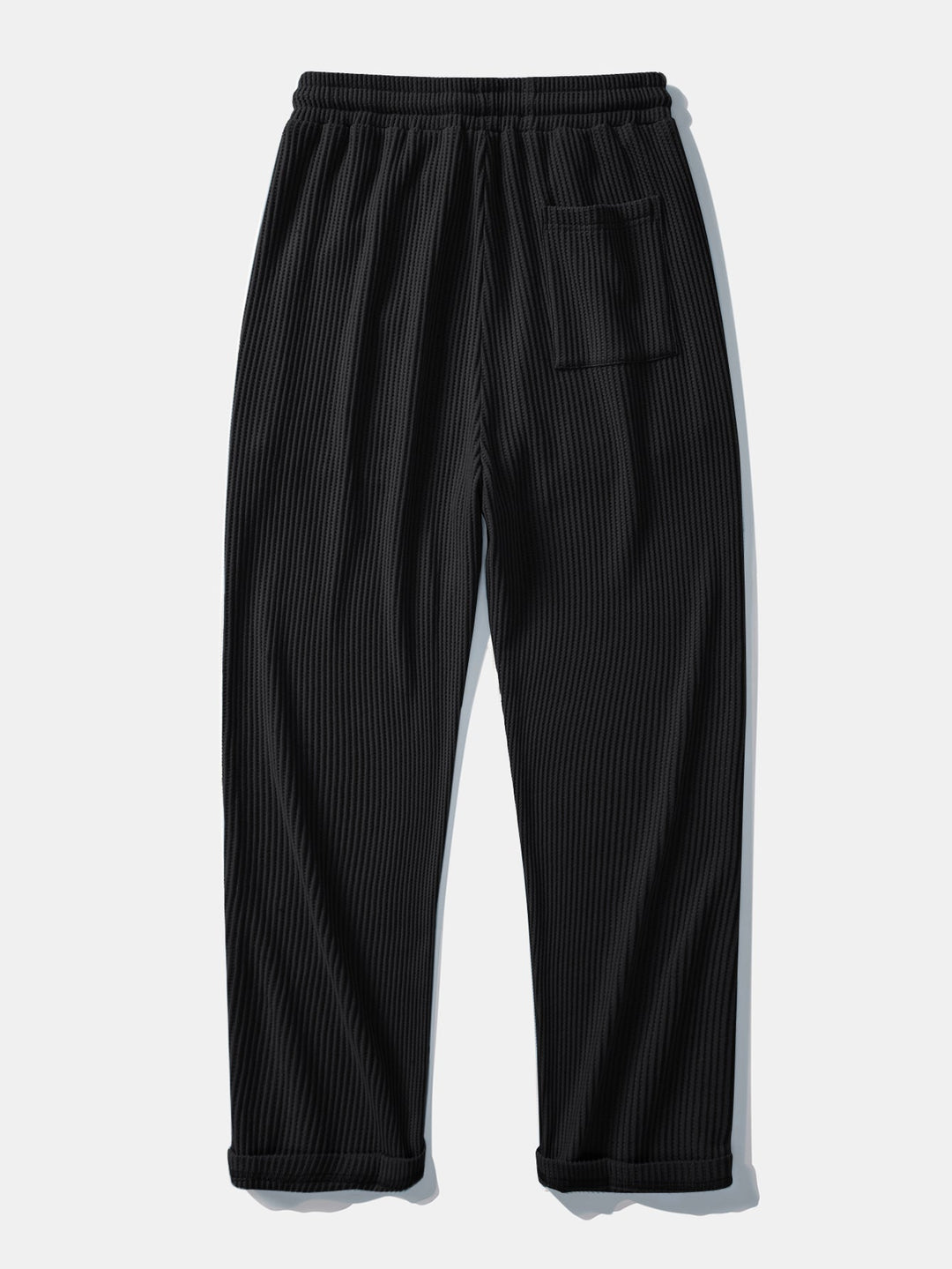 Melquíades | Pantalón con textura gofre y cordón