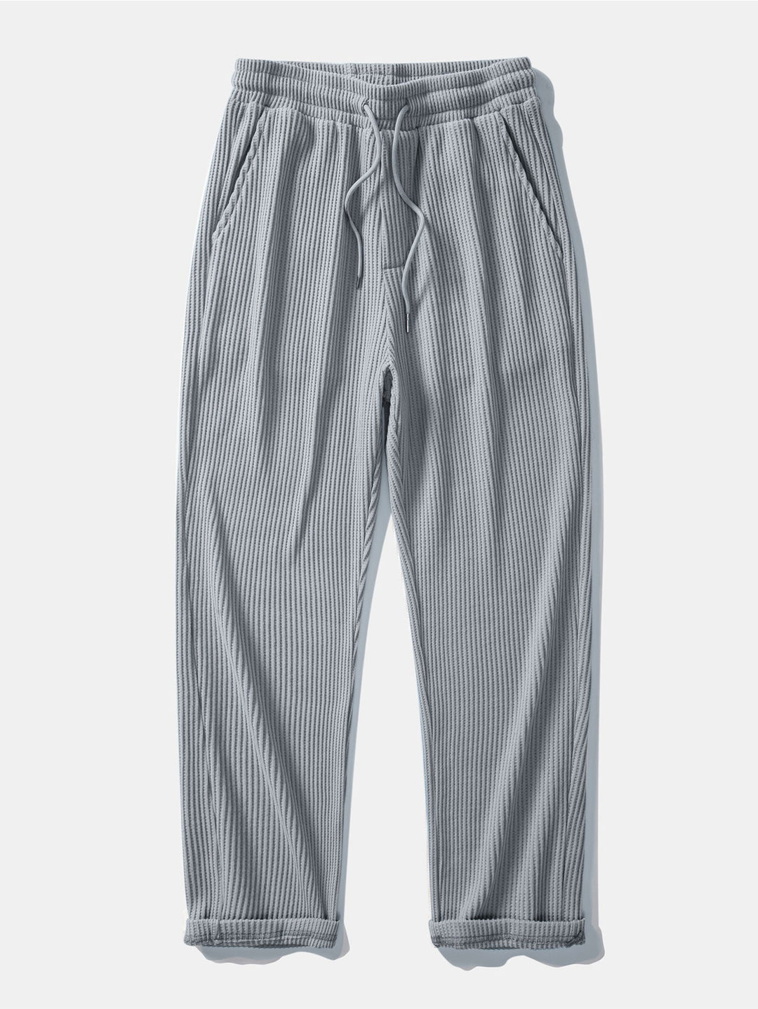 Melquíades | Pantalón con textura gofre y cordón