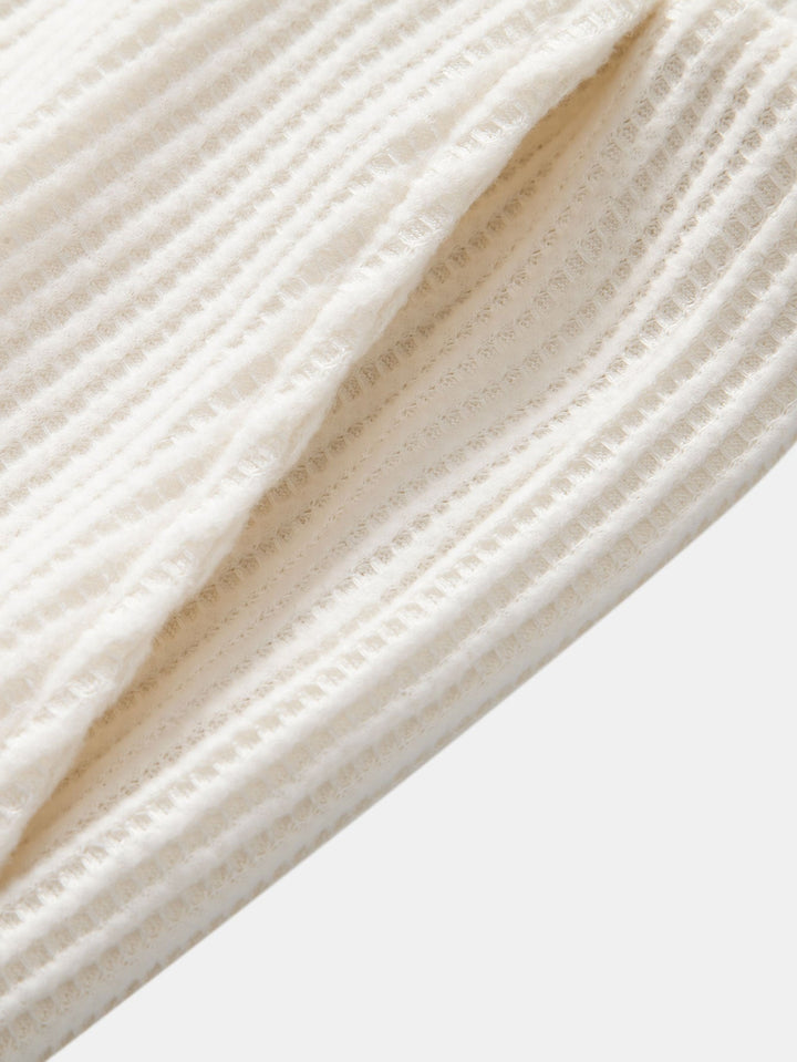 Melquíades | Pantalón con textura gofre y cordón