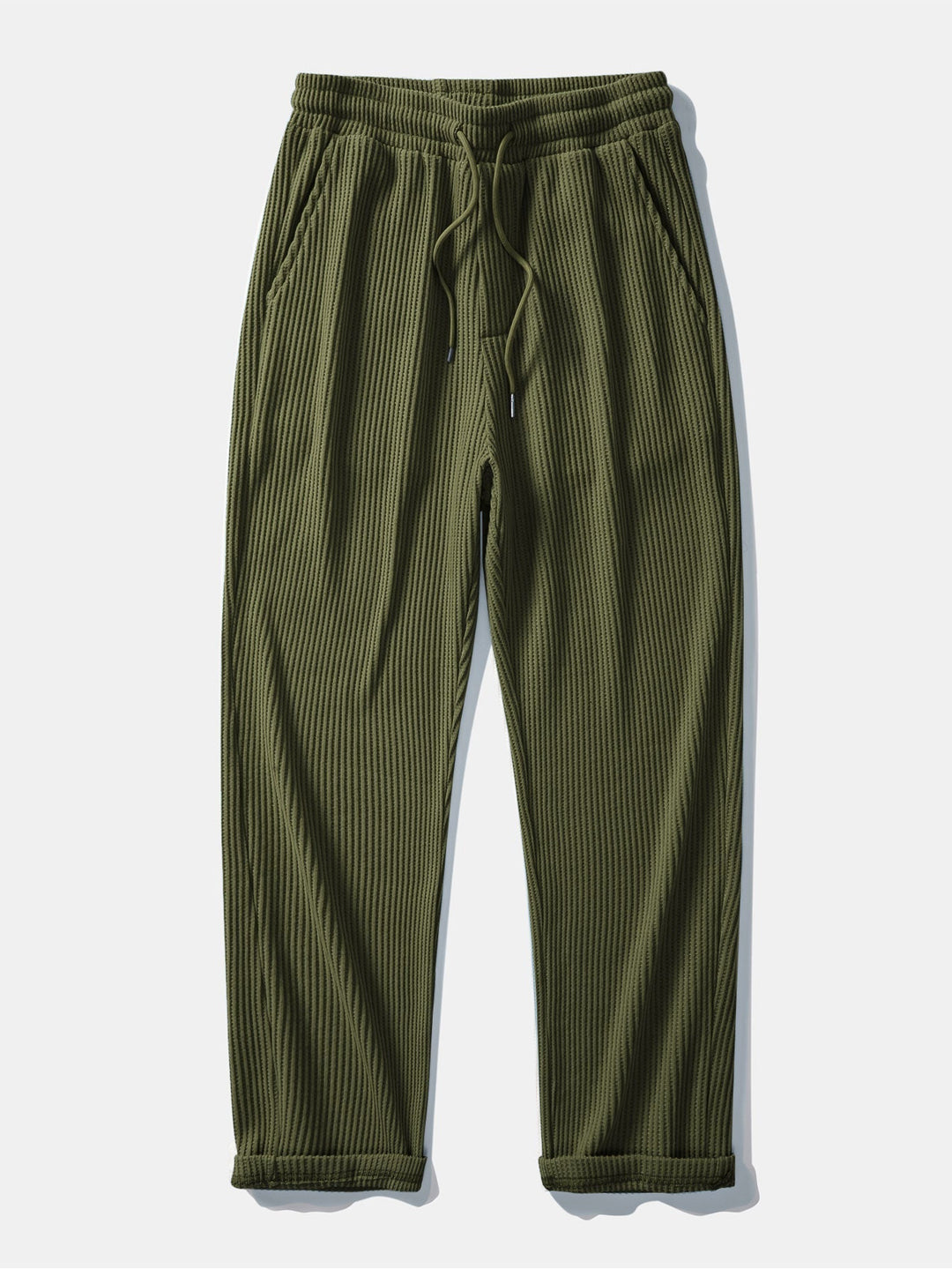 Melquíades | Pantalón con textura gofre y cordón