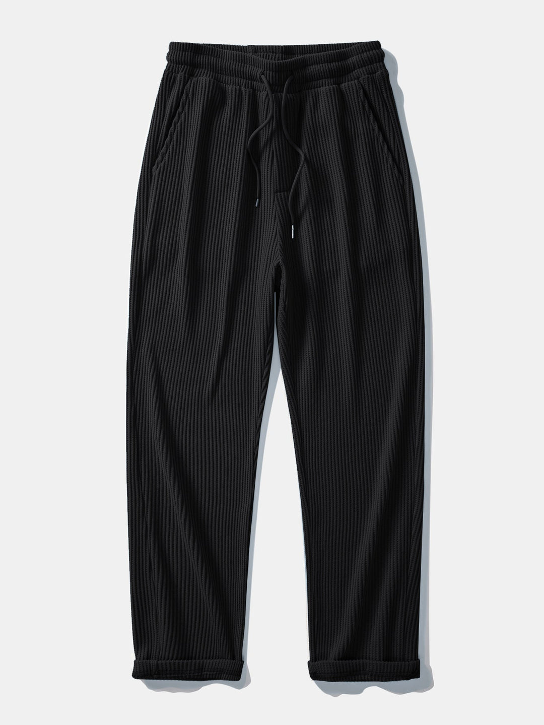Melquíades | Pantalón con textura gofre y cordón
