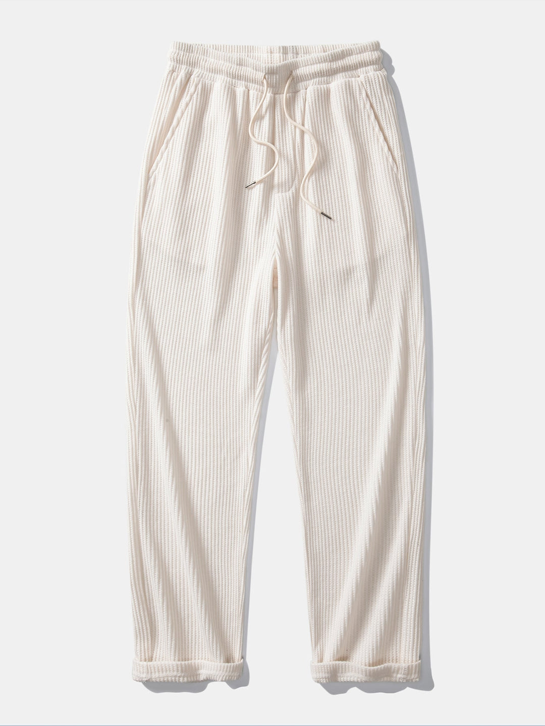 Melquíades | Pantalón con textura gofre y cordón