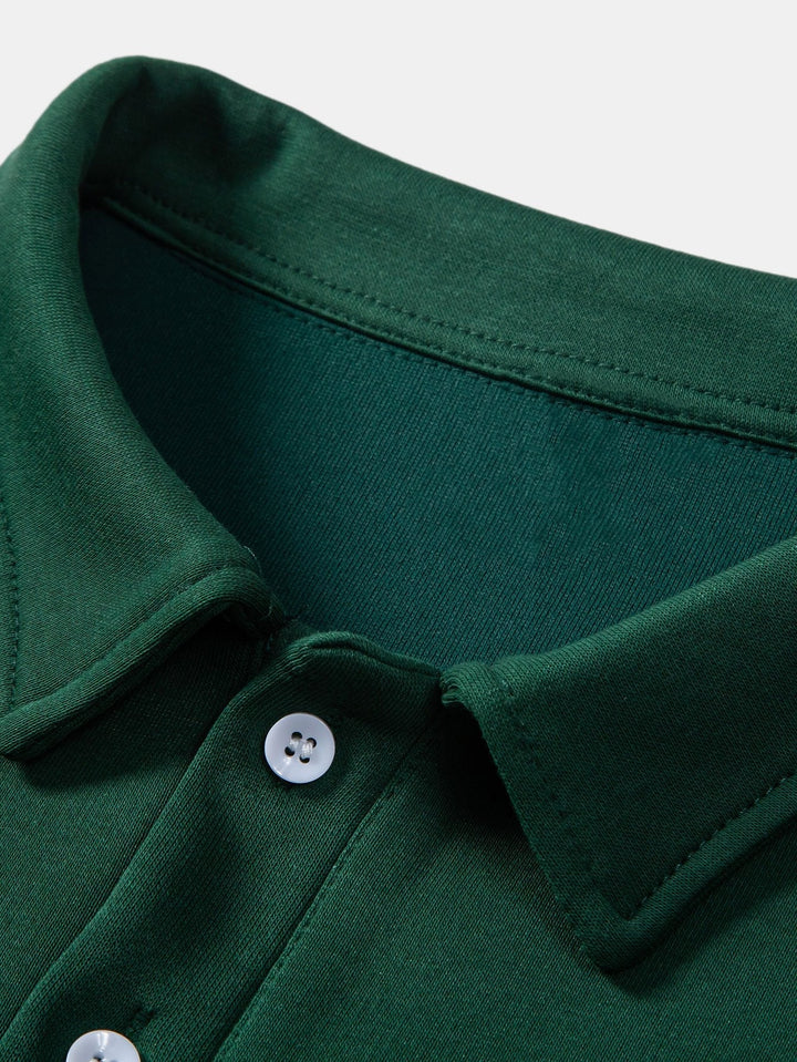 Miguel | Sudadera con cuello polo y corte relajado