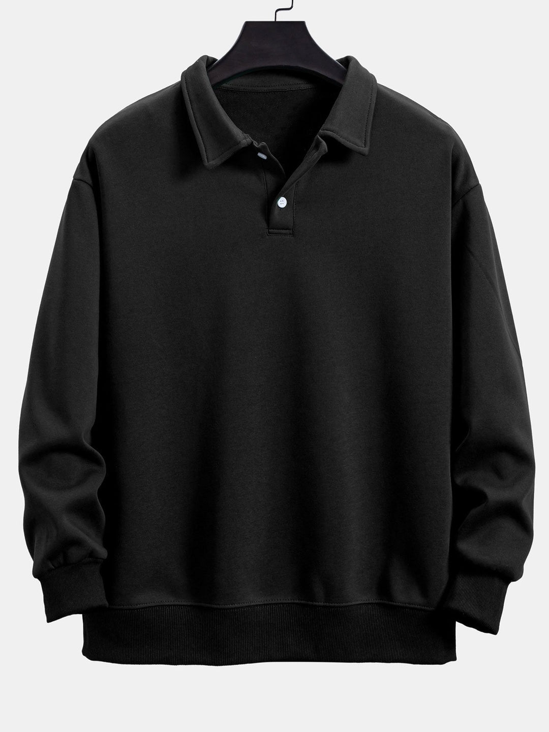 Miguel | Sudadera con cuello polo y corte relajado
