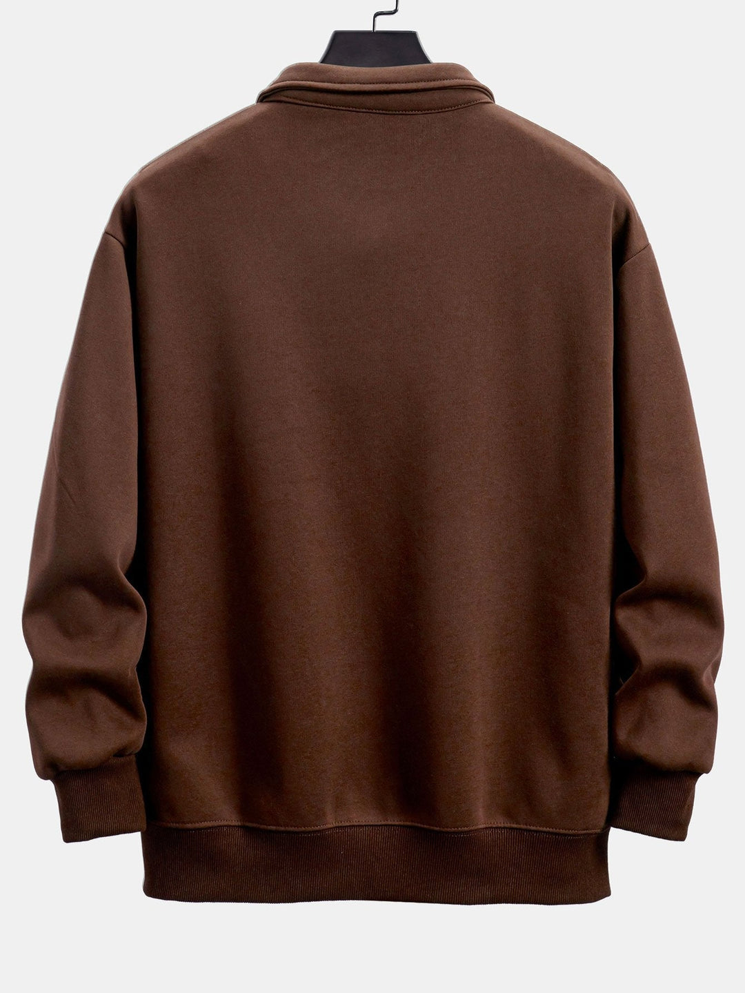 Miguel | Sudadera con cuello polo y corte relajado