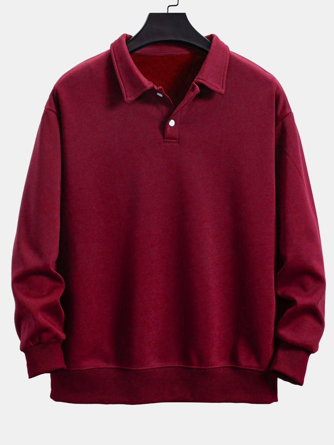 Miguel | Sudadera con cuello polo y corte relajado