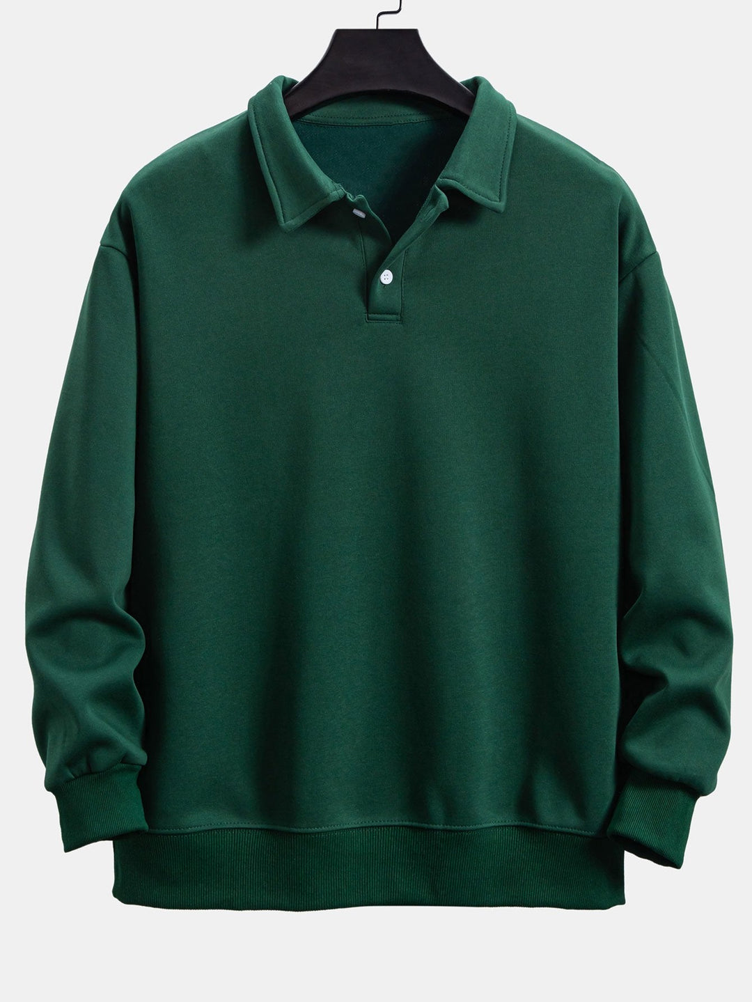 Miguel | Sudadera con cuello polo y corte relajado