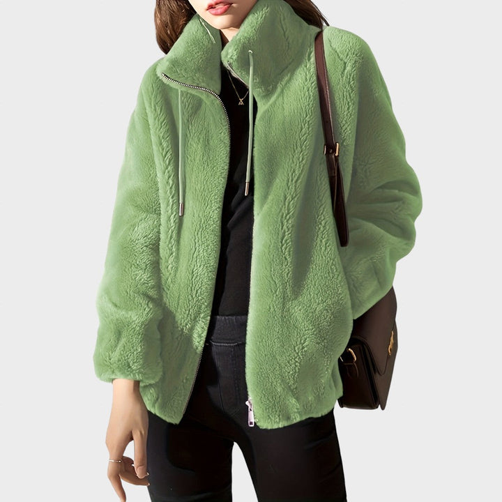 Mireia | Chaqueta con cremallera de silueta relajada