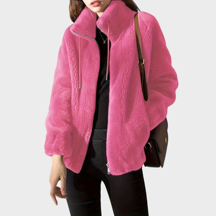 Mireia | Chaqueta con cremallera de silueta relajada