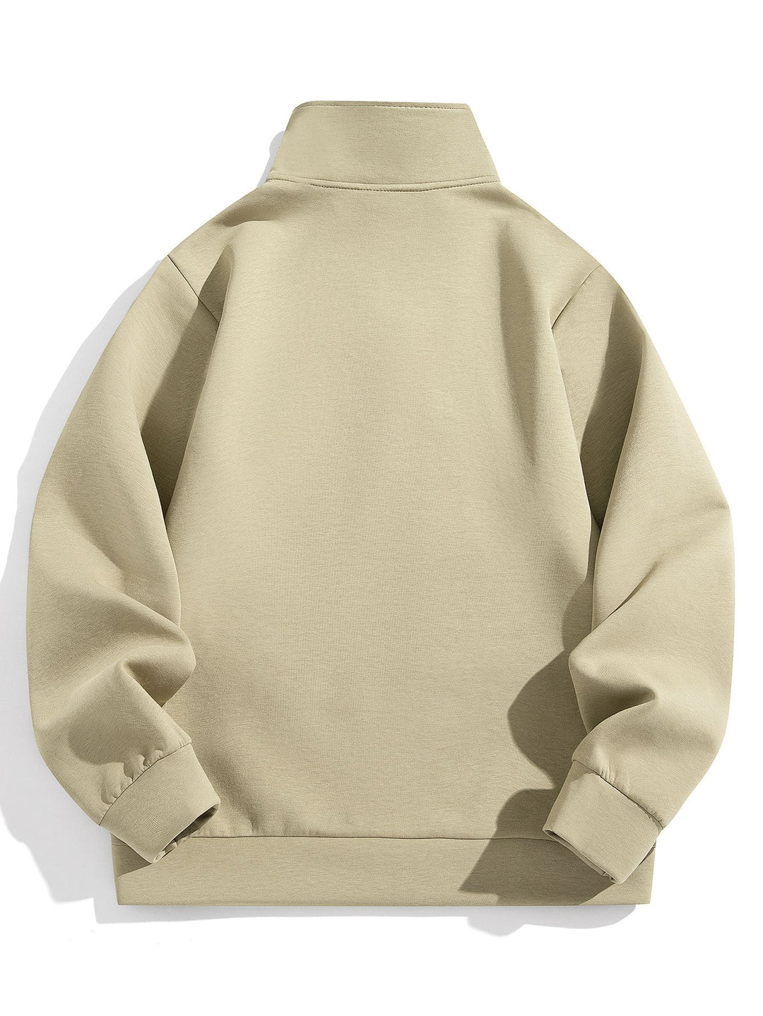 Moisés | Sudadera con cuello alto y cremallera corta