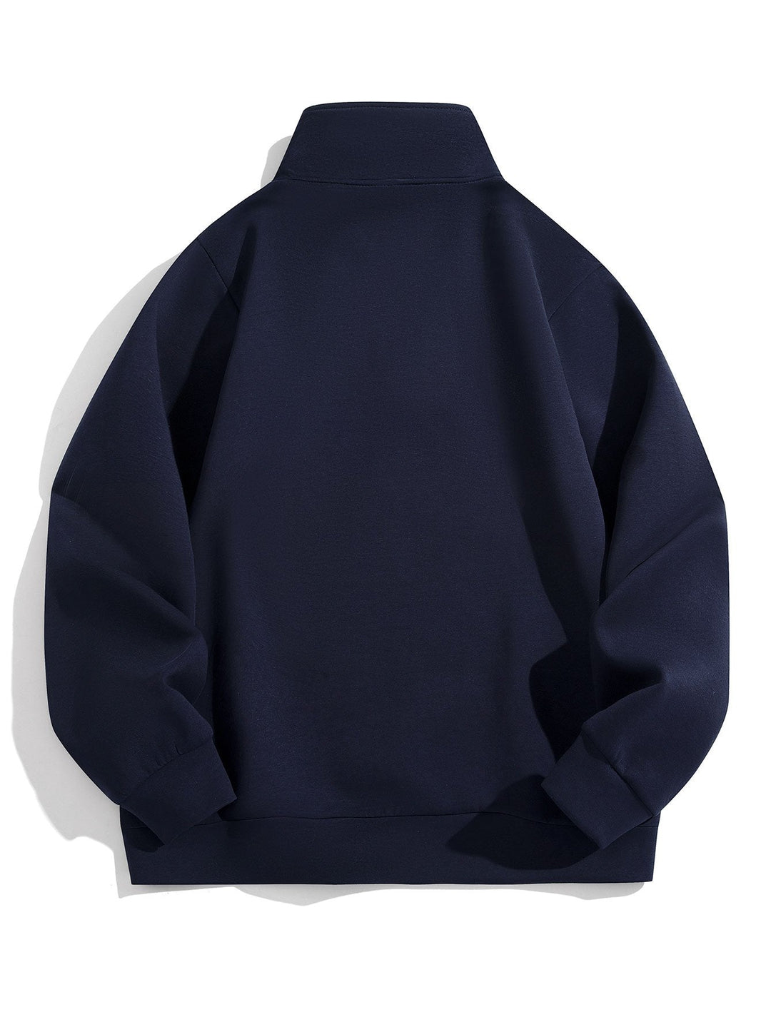 Moisés | Sudadera con cuello alto y cremallera corta