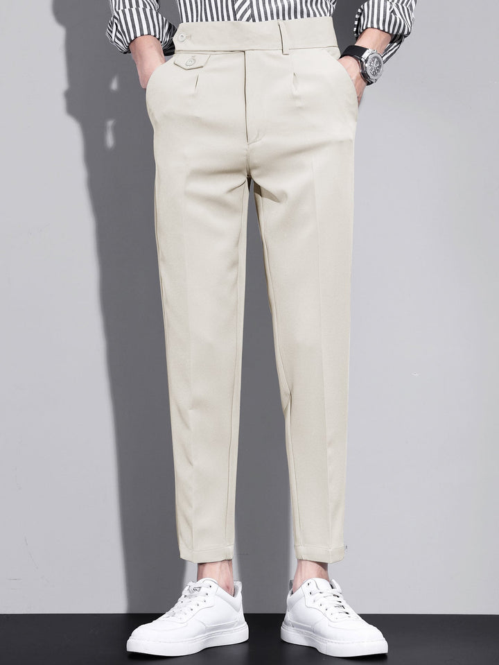Nicanor | Pantalón de vestir cropped slim fit