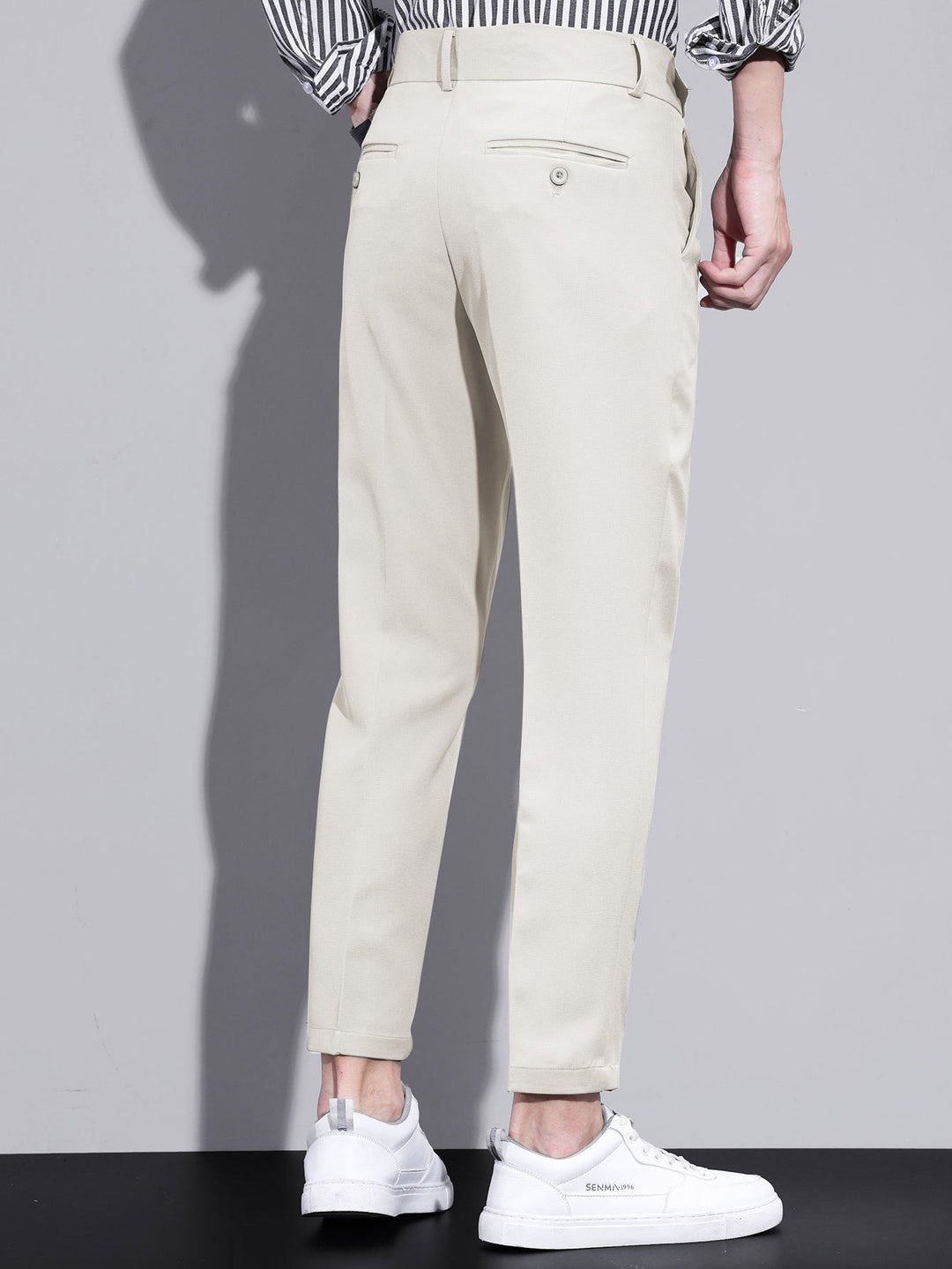 Nicanor | Pantalón de vestir cropped slim fit