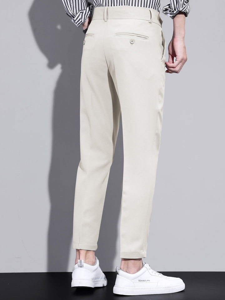 Nicanor | Pantalón de vestir cropped slim fit