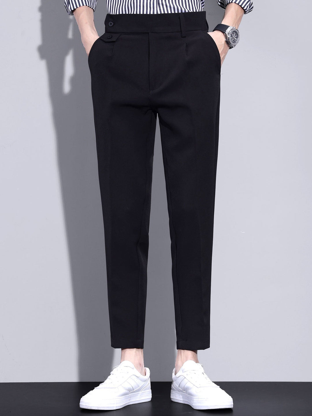 Nicanor | Pantalón de vestir cropped slim fit