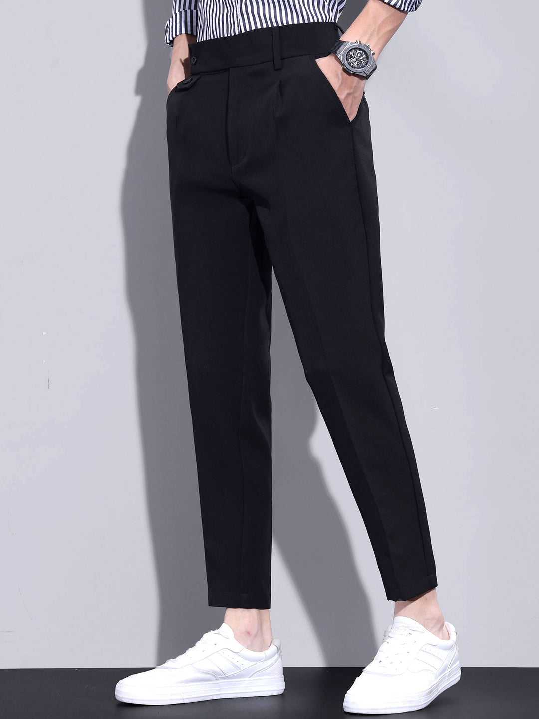 Nicanor | Pantalón de vestir cropped slim fit