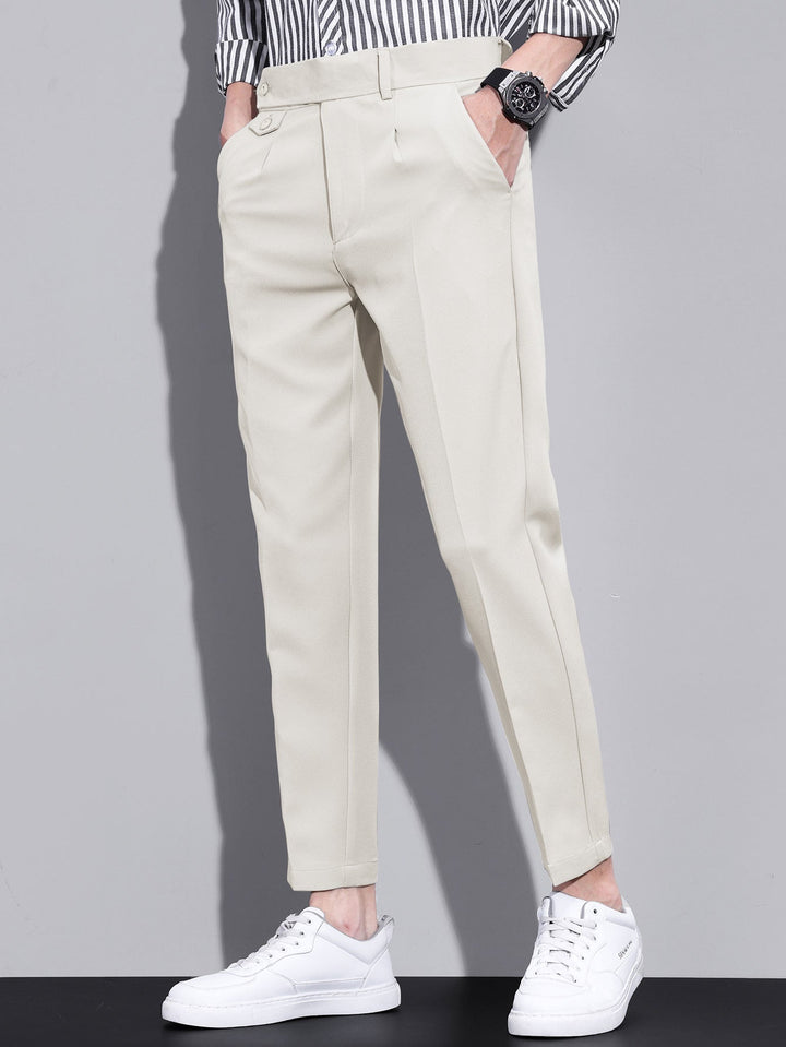 Nicanor | Pantalón de vestir cropped slim fit