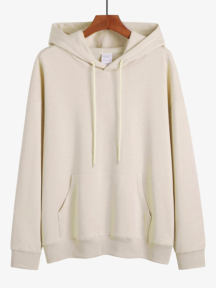 Norberto | Sudadera con capucha básica premium de algodón