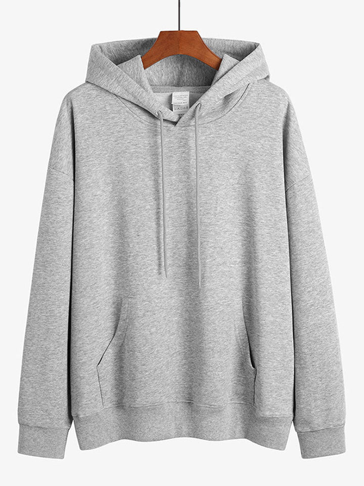 Norberto | Sudadera con capucha básica premium de algodón