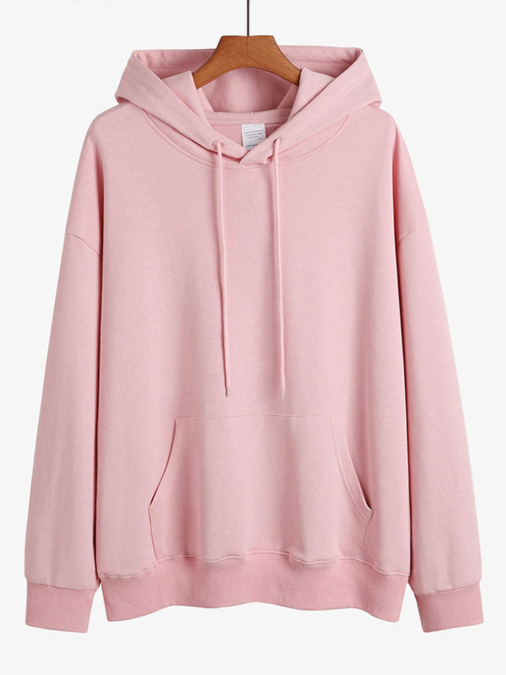 Norberto | Sudadera con capucha básica premium de algodón