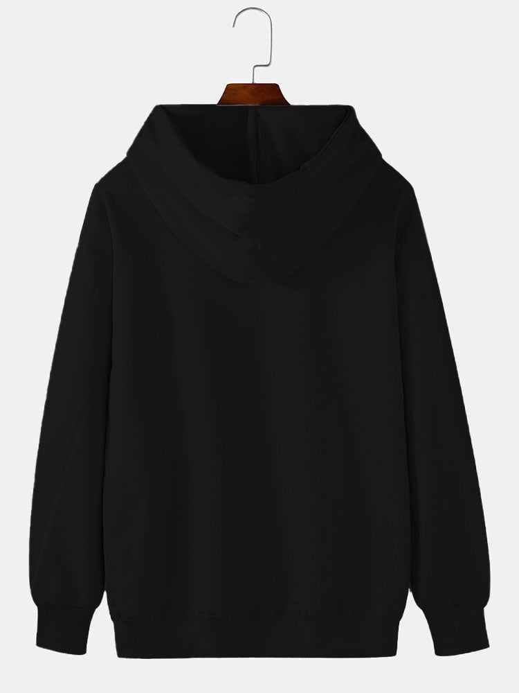 Norberto | Sudadera con capucha básica premium de algodón