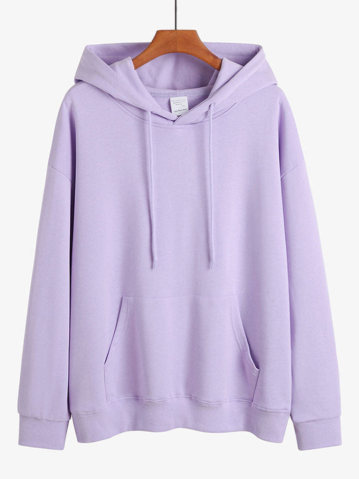 Norberto | Sudadera con capucha básica premium de algodón