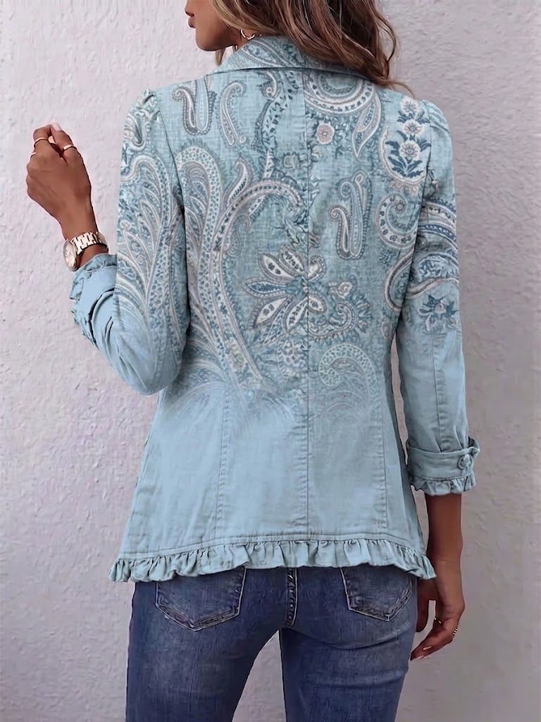 Nuria | Chaqueta vintage con motivo paisley