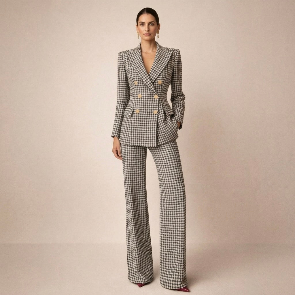 Nuria | Traje con americana cruzada