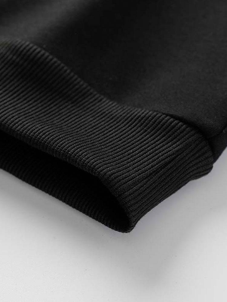 Octavio | Sudadera de color block con cuello redondo