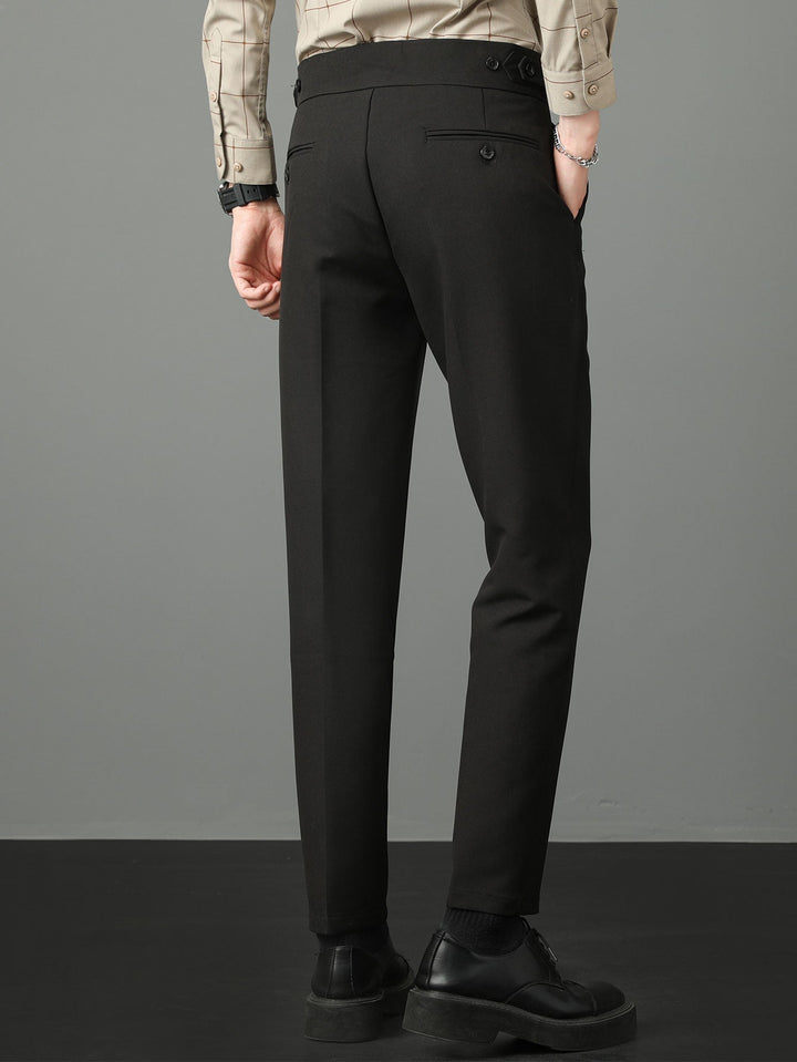 Onésimo | Pantalón de vestir slim fit de talle alto