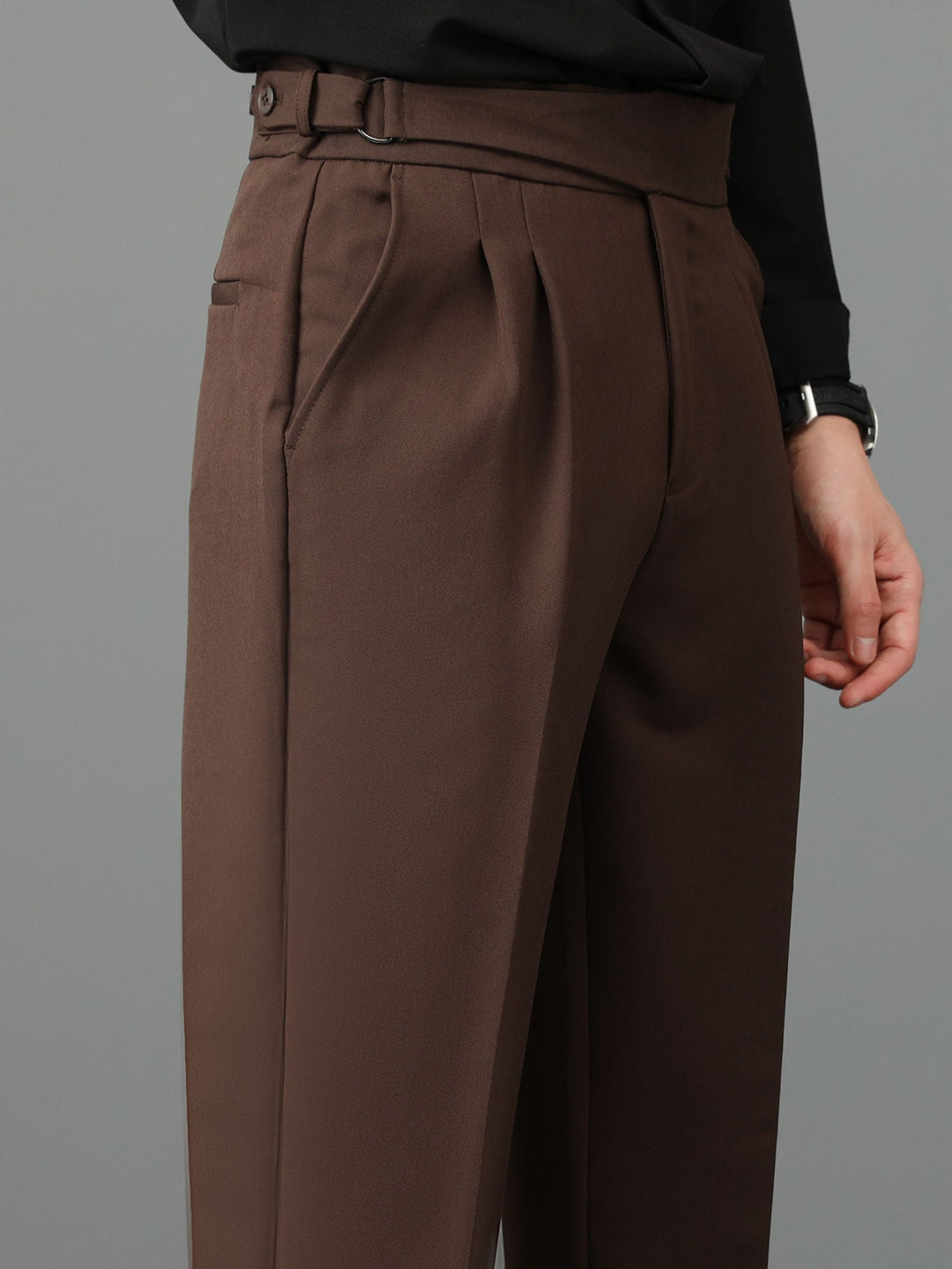 Onésimo | Pantalón de vestir slim fit de talle alto
