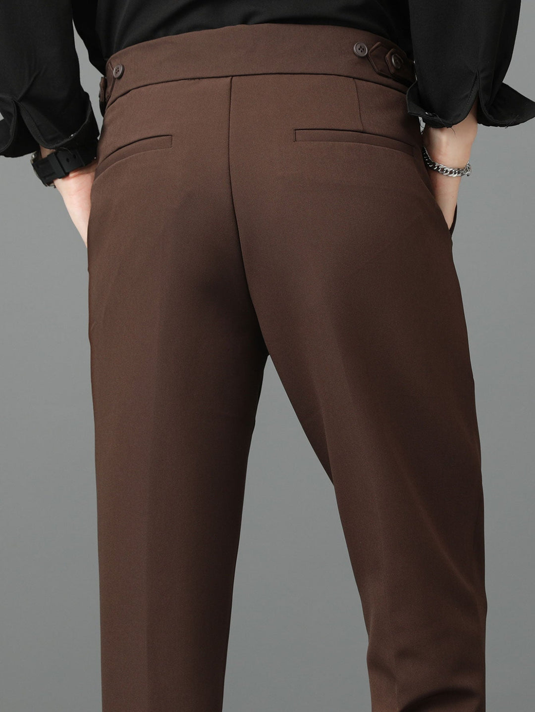 Onésimo | Pantalón de vestir slim fit de talle alto