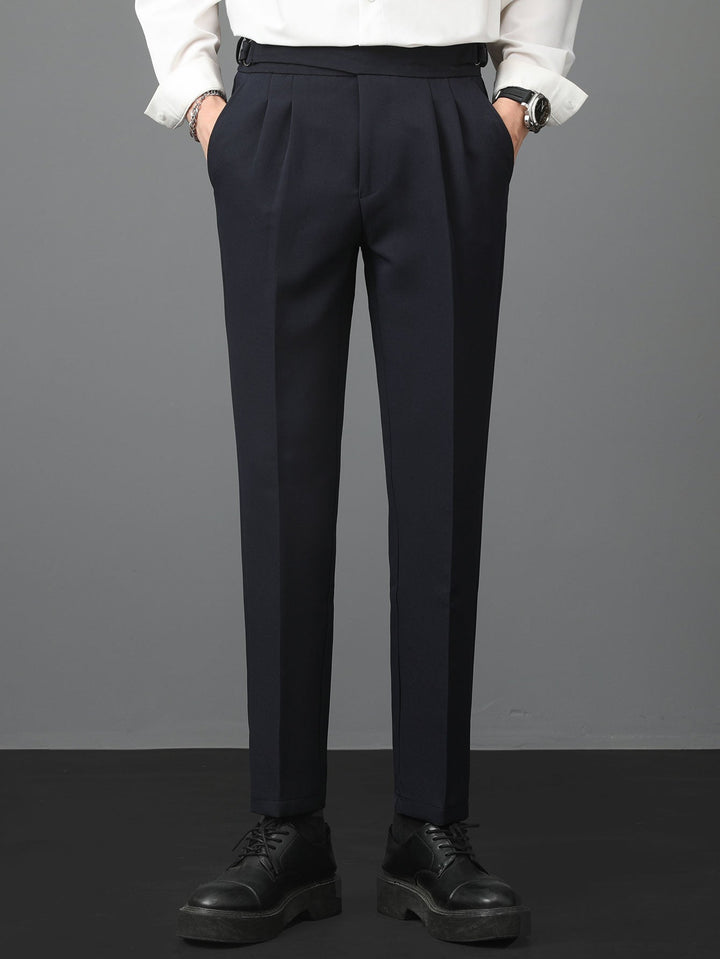Onésimo | Pantalón de vestir slim fit de talle alto