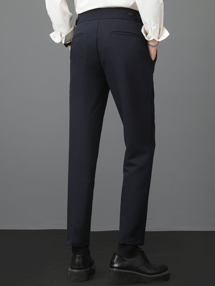 Onésimo | Pantalón de vestir slim fit de talle alto