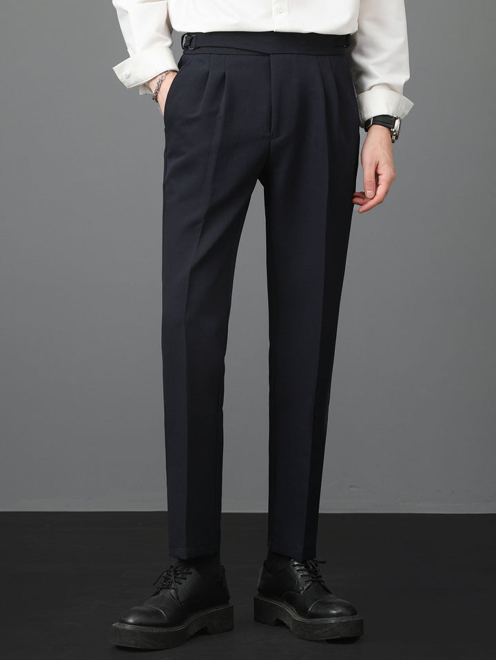 Onésimo | Pantalón de vestir slim fit de talle alto