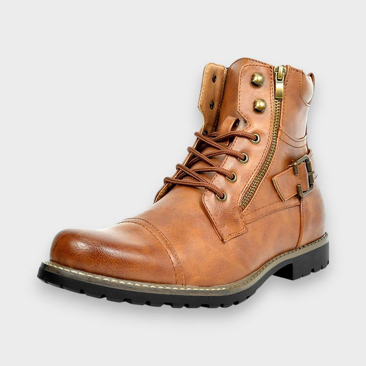 Pablo Andrés | Botines de cordones con hebilla