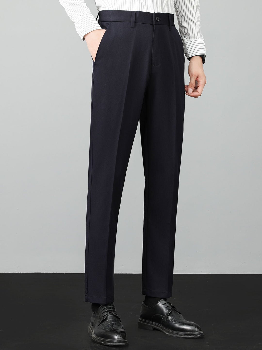 Pancracio | Pantalón de vestir slim fit refinado