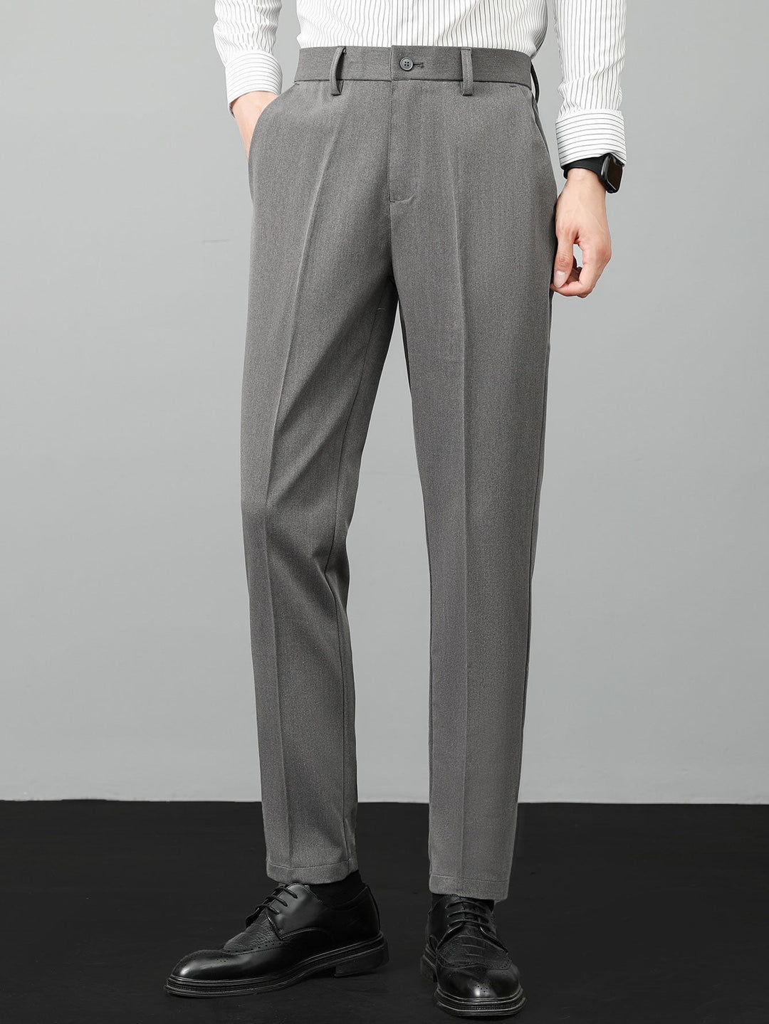 Pancracio | Pantalón de vestir slim fit refinado