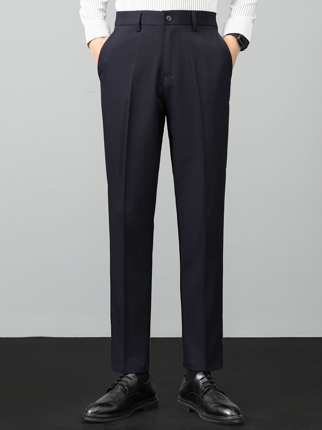 Pancracio | Pantalón de vestir slim fit refinado
