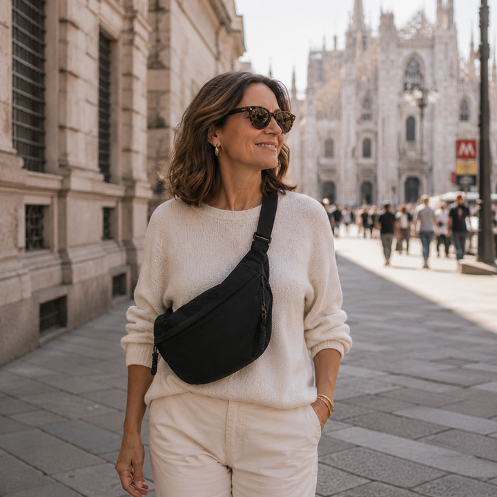 Pilar | Bolso de hombro negro