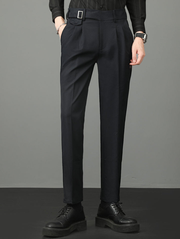 Plácido | Pantalón de vestir slim fit en tono claro