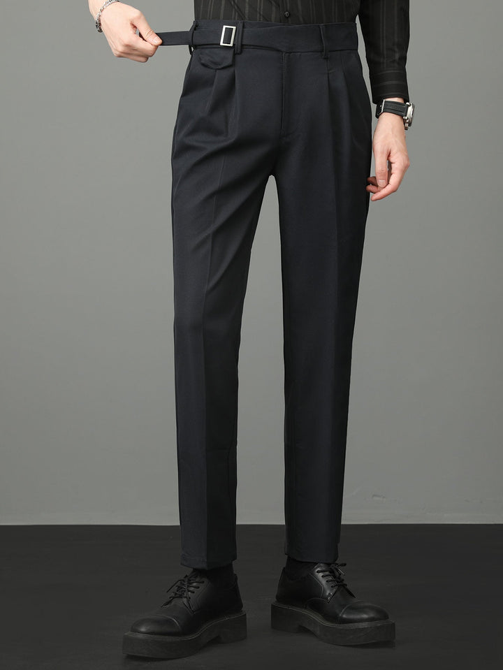 Plácido | Pantalón de vestir slim fit en tono claro