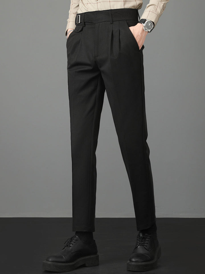 Plácido | Pantalón de vestir slim fit en tono claro