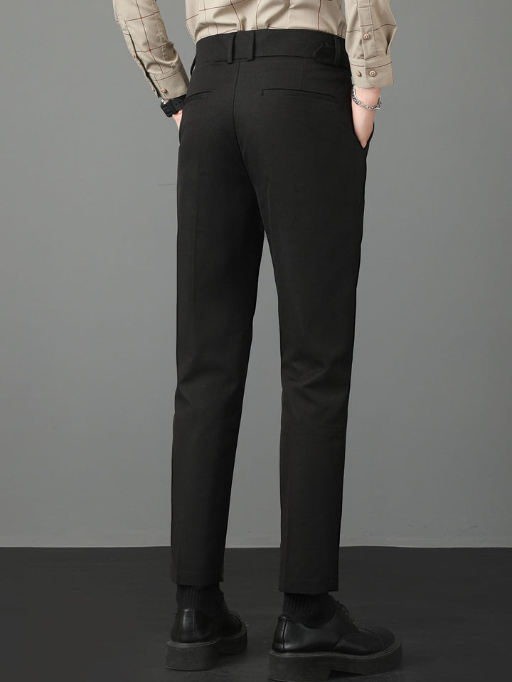 Plácido | Pantalón de vestir slim fit en tono claro