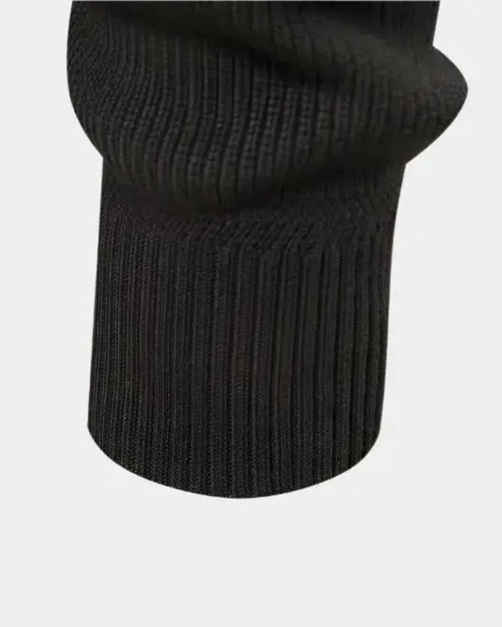 Porfirio | Cárdigan de punto de bloques de color con cremallera